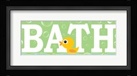 Bath Framed Print