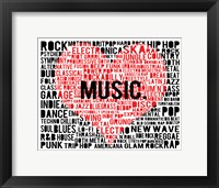 Music - New Wave 2 Fine Art Print