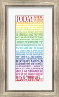 Today is the Day 3 Fine Art Print