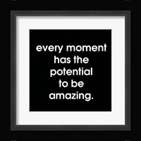 Every Moment 2 Framed Print