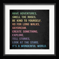 Smell the Roses 1 Framed Print