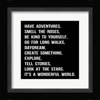 Smell the Roses 4 Framed Print