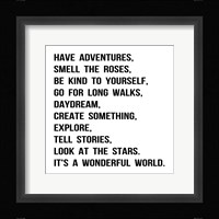 Smell the Roses 5 Framed Print