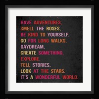 Smell the Roses 6 Framed Print