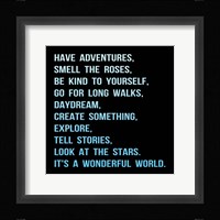 Smell the Roses 7 Framed Print