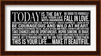 Today is the Day 11 Fine Art Print