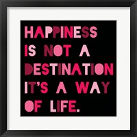 Happiness 4 Framed Print