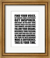 Find Your Voice 1 Fine Art Print