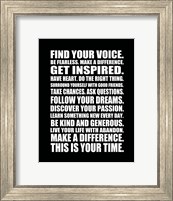 Find Your Voice 2 Fine Art Print