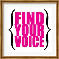 Find Your Voice 7 Fine Art Print
