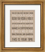 Your Life is Now 9 Fine Art Print