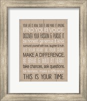 Your Life is Now 9 Fine Art Print