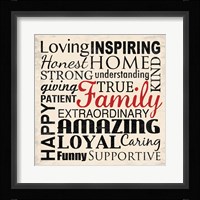 Loving Inspiring 3 Framed Print
