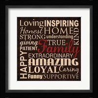 Loving Inspiring 4 Framed Print