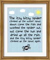 Itsy Bitsy Spider Fine Art Print