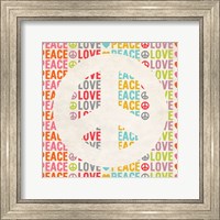 Peace Love 2 Fine Art Print