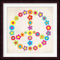 Peace Floral Fine Art Print
