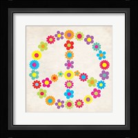 Peace Floral Fine Art Print