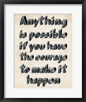 Anything is Possible Fine Art Print