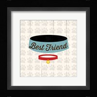 Best Friend - Bowl Framed Print