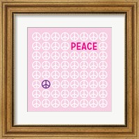 Peace Pink Fine Art Print