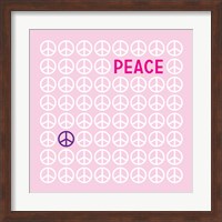 Peace Pink Fine Art Print