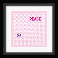 Peace Pink Fine Art Print