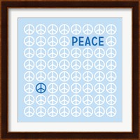 Peace Blue Fine Art Print