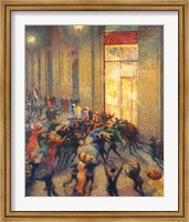 Riot in the Gallery, 1910 Fine Art Print