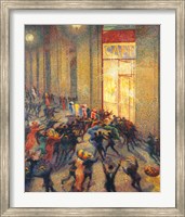 Riot in the Gallery, 1910 Fine Art Print