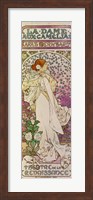 La Dame aux Camelias, Sarah Bernhardt, Paris 1894 Fine Art Print
