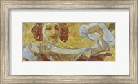 Woman with Scarf Fine Art Print