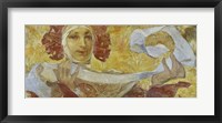 Woman with Scarf Fine Art Print