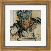 Study of the Head, Portrait of the Artist's Mother 1912 Fine Art Print