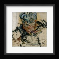 Study of the Head, Portrait of the Artist's Mother 1912 Fine Art Print