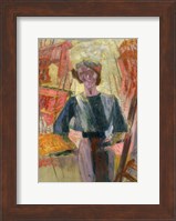 Study of a Woman with Houses, c. 1910-1916 Fine Art Print