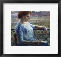 Sister on the Balcony 1909 Fine Art Print