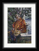 Portrait of Maestro Ferruccio Busoni 1916 Fine Art Print