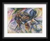 Dynamism of a Cyclist Fine Art Print