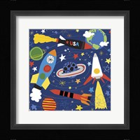 Space Explorer II Framed Print