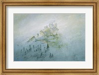 Mountain in the Fog, Staatliche Museen Heidecksburg, Rudolstadt, Germany Fine Art Print