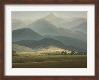 Landscape with Mountains Fine Art Print