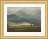 Landscape with Mountains Fine Art Print