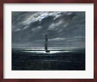 Sea-Piece by Moonlight Fine Art Print