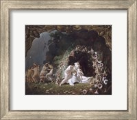 Titania Sleeping, 1841 Fine Art Print