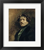 Delacroix, Self-Portrait Fine Art Print