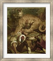 The Lion Hunt Fine Art Print