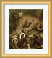 The Lion Hunt Fine Art Print