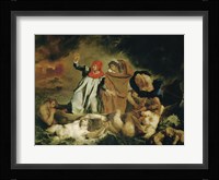 Dante and Virgil, 1822 Fine Art Print