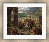 Constantinople Taken by the Crusaders, 1204 Fine Art Print